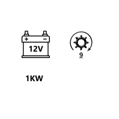 Rozrusznik silnika NISSAN K21