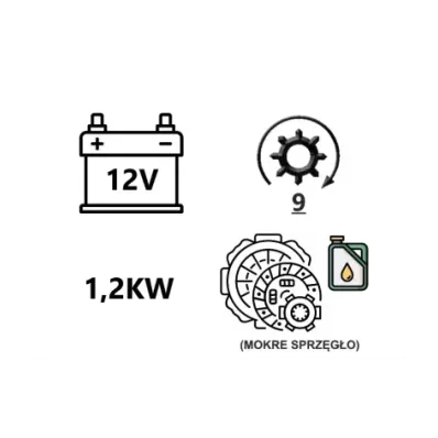 Rozrusznik silnika NISSAN H30