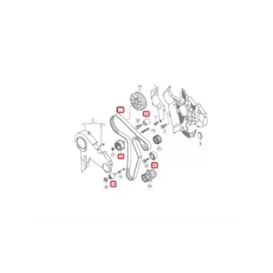 Komplet rozrządu VOLKSWAGEN (VW) CPY