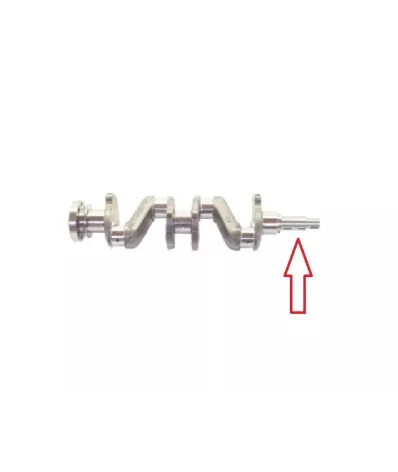 Wał korbowy TOYOTA 4P TYP B