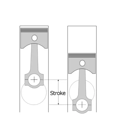 Wał korbowy MAZDA FE 8V TYP A