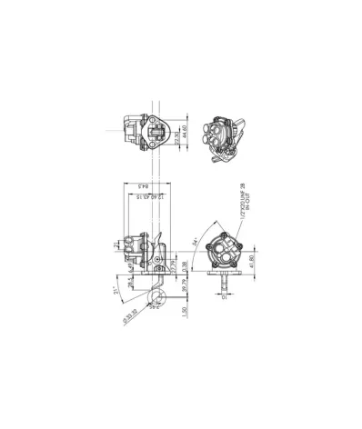 POMPA PALIWA PERKINS CN
