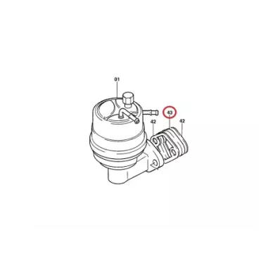 USZCZELKA POMPA PALIWA TOYOTA 4Y