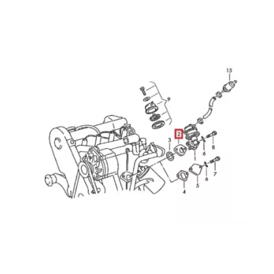 Dystans pompy paliwa VOLKSWAGEN (VW) ADF