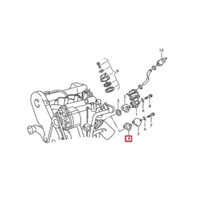 Uszczelka pompy paliwa VOLKSWAGEN (VW) ADF