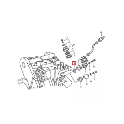 Uszczelka (oring) pompy paliwa VOLKSWAGEN (VW) ADF