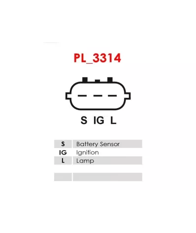 Alternator silnika TOYOTA 1Z