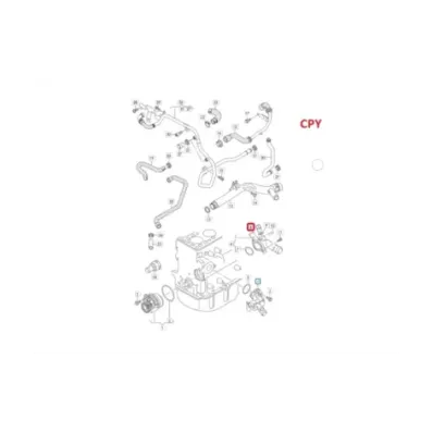 Czujnik temperatury silnika VOLKSWAGEN (VW) CPY - wózek widłowy