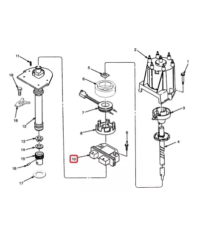 Moduł zapłonowy GM 4.3L