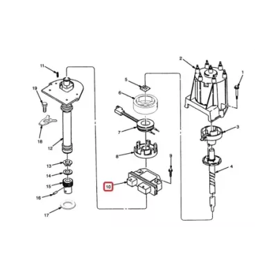 Moduł zapłonowy GM 4.3L
