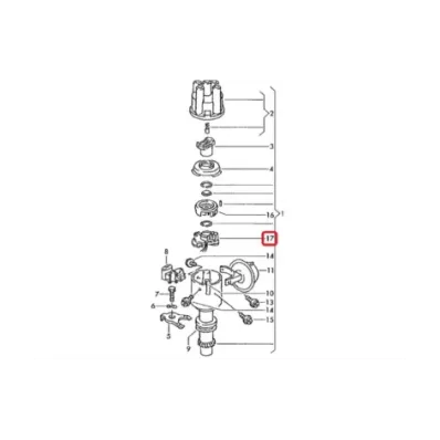Czujnik Halla (moduł) VOLKSWAGEN (VW) ADF
