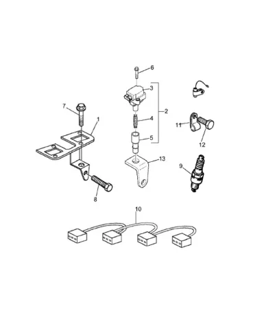 Cewka zapłonowa LINDE silnik: PERKINS CT81007