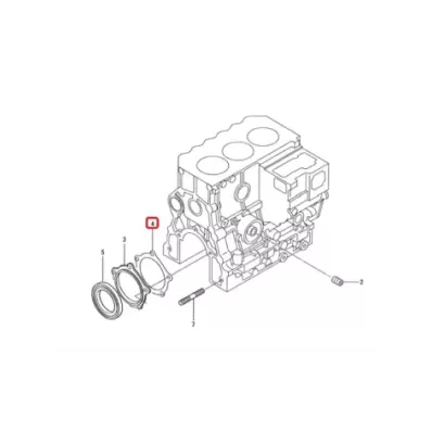 Uszczelka obudowy uszczelniacza MITSUBISHI S3L2