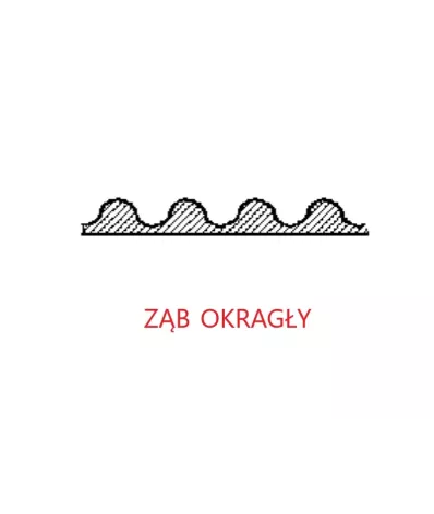 Pasek rozrządu MITSUBISHI 4G33 - TYP A