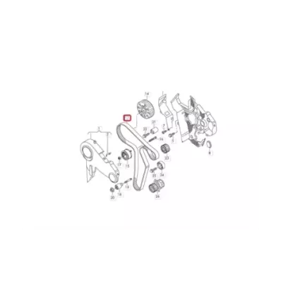 Pasek rozrządu VOLKSWAGEN (VW) CPY