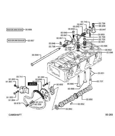 Łańcuch rozrządu CONTINENTAL R-ENGINE (810-46)