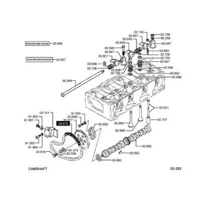 Łańcuch rozrządu CONTINENTAL R-ENGINE (810-46)