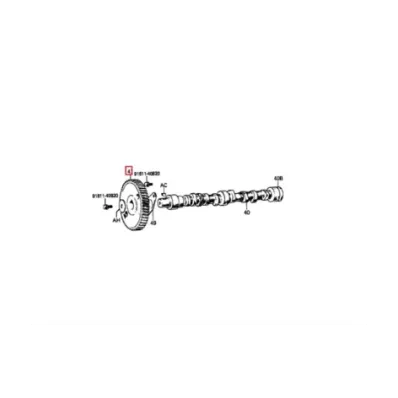 Koło wałka rozrządu TOYOTA 4P