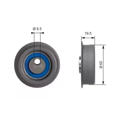 Napinacz paska balansowego MITSUBISHI 4G63 8V (rozrządu)