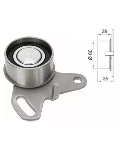 Napinacz paska rozrządu MITSUBISHI 4G64 8V