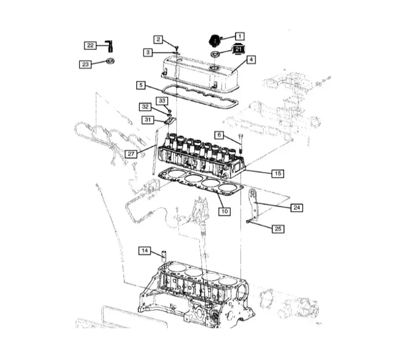 Korek wlewu oleju (odpowietrznik pokrywy) GM 3.0L