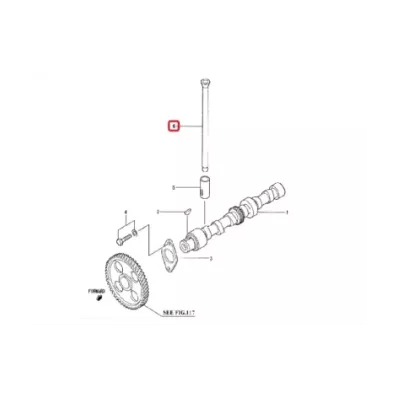 Laska popychacza zaworu MITSUBISHI S3L2