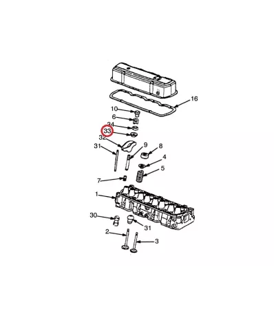 Gniazdo (laski) Laska popychacza zaworu GM 3.0L