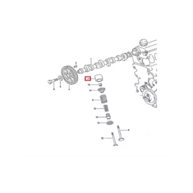 Popychacz zaworu silnika VOLKSWAGEN (VW) ADF