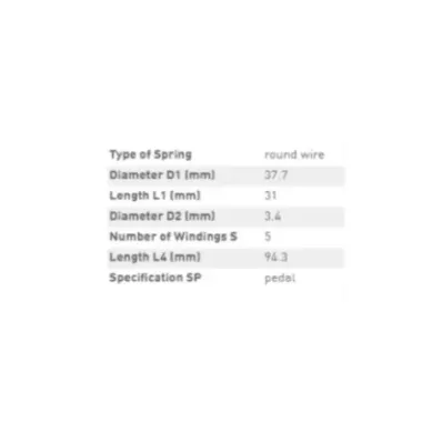 Sprężyna pedału sprzęgła TOYOTA Seria: 6