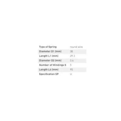 Sprężyna pedału sprzęgła TOYOTA Seria: 6