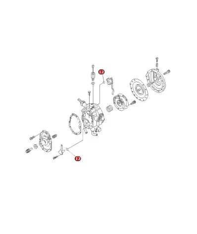 Oringi zaworów parownika (LPG) AISAN-NIKKI