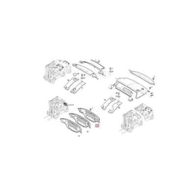 Osłona (kratka) przeciwwagi LINDE 392 / 393 - wersja z oświetleniem STVZO