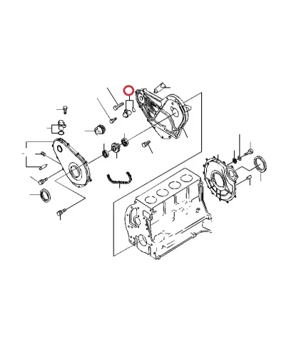 Czujnik położenia wału korbowego NISSAN K21