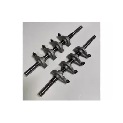 Wałek dźwigni (dźwigienek) zaworu + dźwignie (dźwigienki) JUNGHEINRICH silnik: MAZDA FE 8V