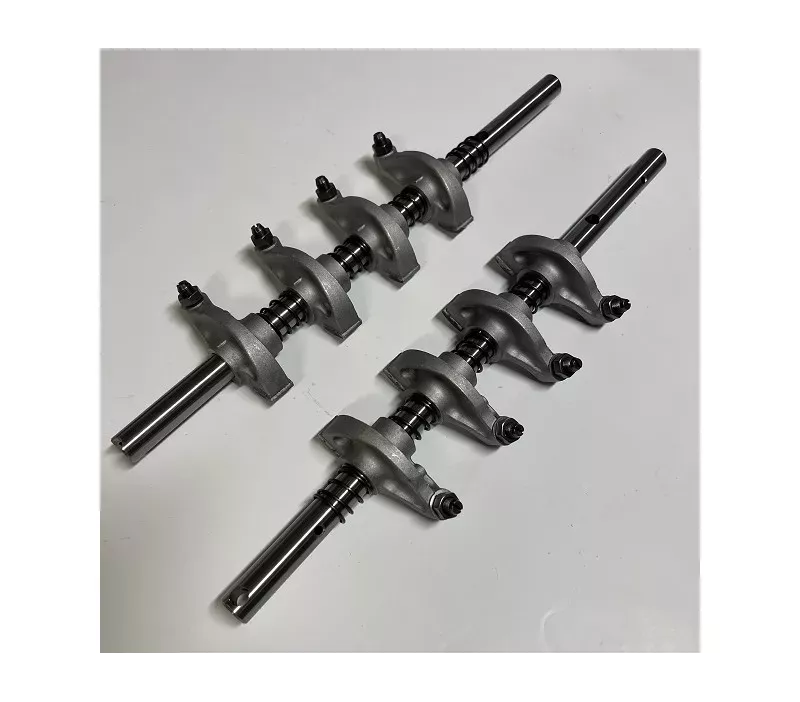 Wałek dźwigni (dźwigienek) zaworu + dźwignie (dźwigienki) HYSTER silnik: MAZDA FE 8V