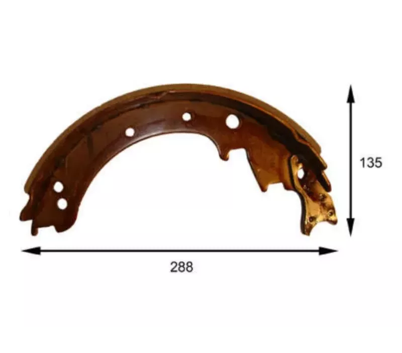 Szczęki (szczęka) hamulcowe TOYOTA (2.8-3.0T) SERIA: 5