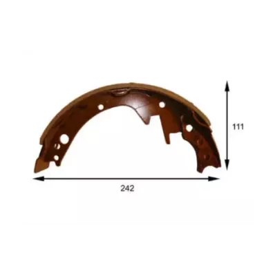 Szczęki (szczęka) hamulcowe HANGCHA (HC) (1.0-1.8T) SERIA: R