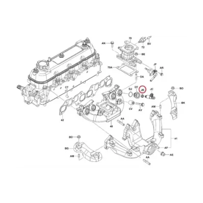 Uszczelka (uszczelniacz) wtryskiwacza TOYOTA 4Y
