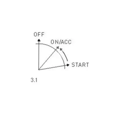Stacyjka z kluczykiem LINDE - 7 PIN
