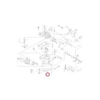 Dystans (uszczelka) podstawy gaźnika NISSAN K21