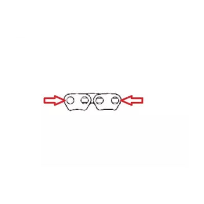 Łańcuch pompy hydraulicznej (hydrauliki) TOYOTA 4P - TYP A