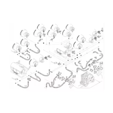 Przyłącze (złącze) do butli gazOWEJ (LPG) - (MAŁY GWINT) - 5/16" SAE