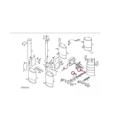 OBEJMA RURA KOLEKTORA - ŚR.42MM