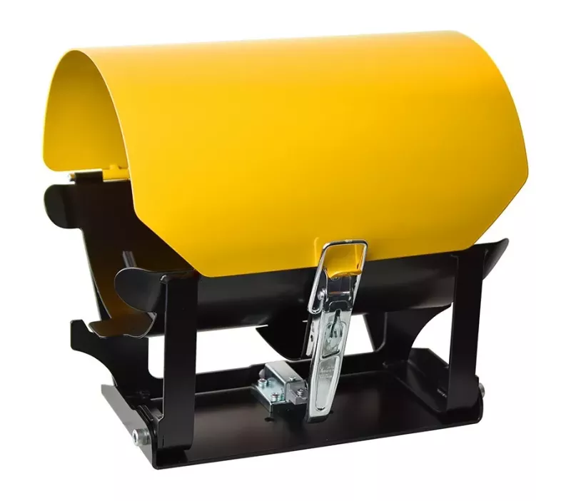 MOCOWANIE - UCHWYT BUTLI GAZU (LPG) - POJEDYŃCZE - ŻÓŁTY