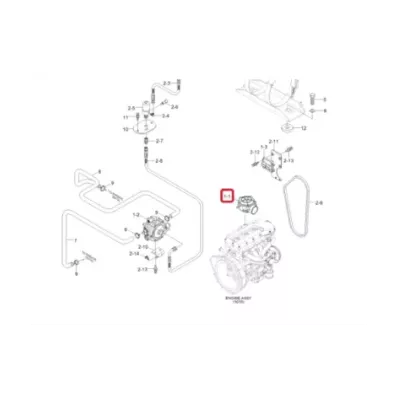 Membrana mieszalnika HYUNDAI 30L-7A