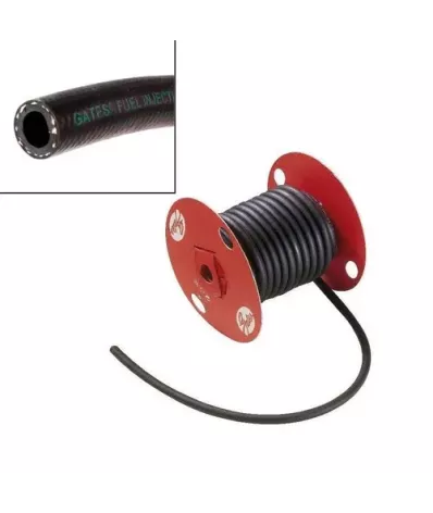 Przewód (wąż) gumowy do (paliwa, paliwowy, oleju) - śr.10mm - wzmocniony