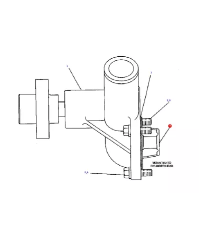 Termostat silnika DAEWOO-DOOSAN G1600