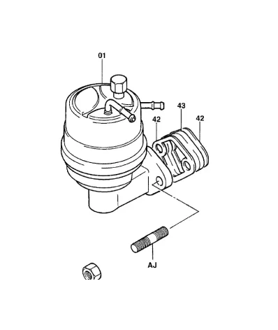 POMPA PALIWA TOYOTA 4Y - gaźnik (mechaniczna) - seria: 5/6/7/8 - wózek widłowy -7