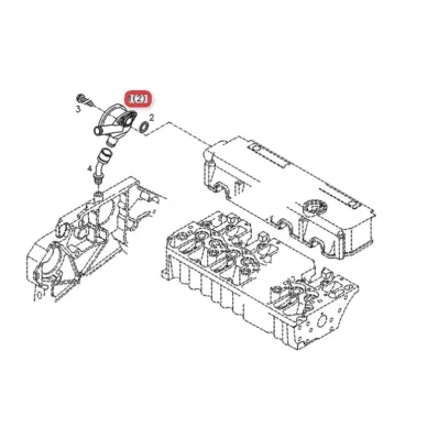 Odma silnika DEUTZ (1012, 1013, 2012) -3