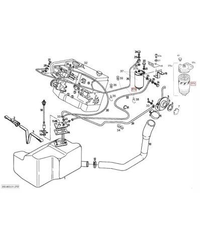 Filtr paliwa LINDE SERIA: 392-01